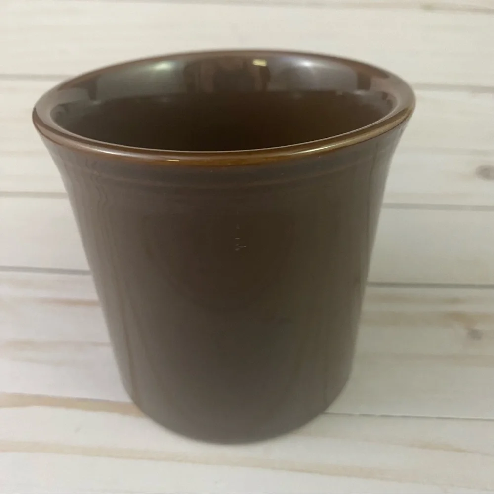 Fiestaware Chocolate Ring Handle Coffee Tea Mug Fiesta Brown - Picture 2 of 6